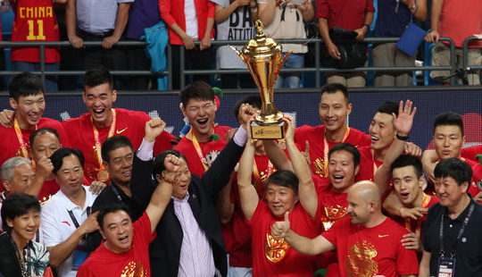 In the Asian Men's Basketball Championship, the Chinese team regained the championship! .jpg