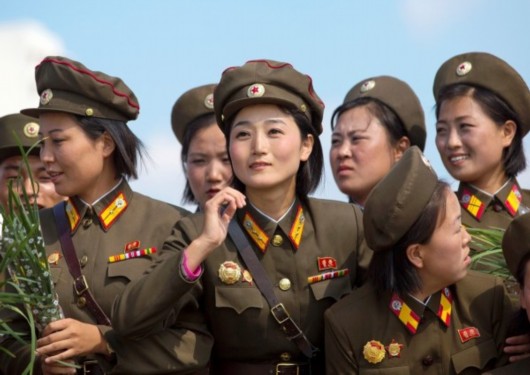 在朝鲜服兵役可能是很恐怖的一件事
