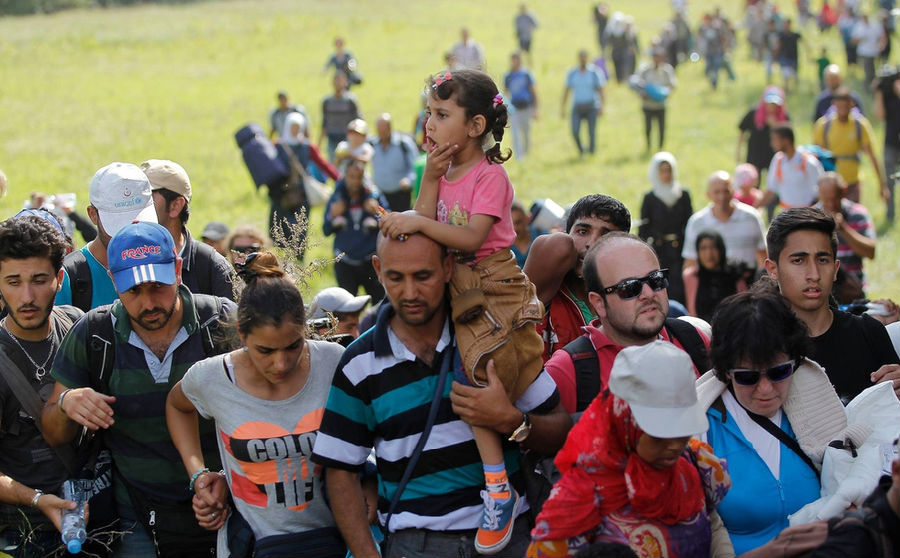 Stopping the flow of refugees, Hungary resumes control of the Hungarian border.jpg