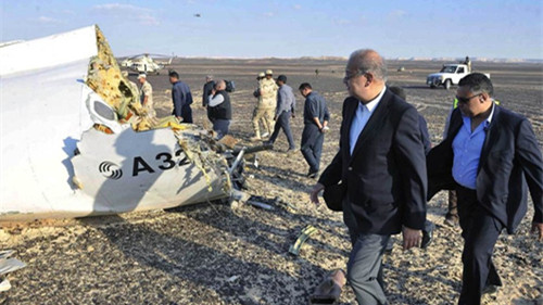 The Russian passenger plane crashed in Egypt. No passengers survived.jpg