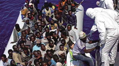 The United Nations said that more than 218,000 migrants ventured across the Mediterranean in October.jpg