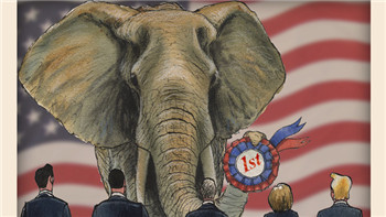 The U.S. Republican Party lacks a Reagan-style candidate .jpg