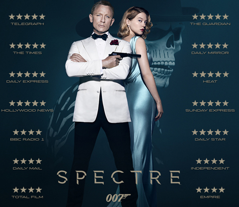 《007：幽灵党》今日在中国大陆进行首映典礼