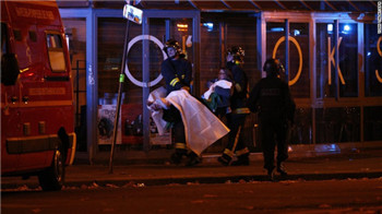 The hostages in the Bataclan Theater in the attack in Paris were held in a deadlock.jpg