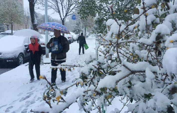因连日暴雪,北京山区部分学校停课