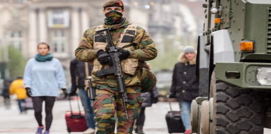 16 people arrested in Brussels, the main suspect in the Paris terrorist attack is still at large.jpg