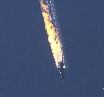 土耳其在叙利亚边境附近击落俄战机