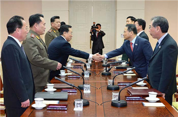 South Korea and North Korea hold high-level talks to improve tensions.jpg