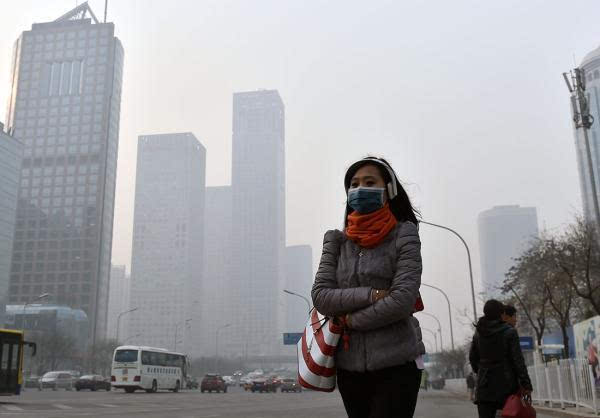The Beijing-Tianjin-Hebei region and the surrounding 50 cities have severe air pollution and above.jpg