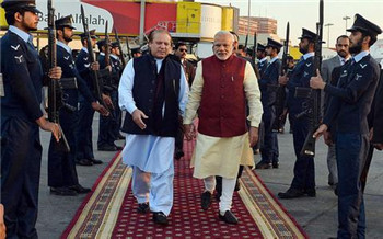 Indian Prime Minister Narendra Modi arrived in Pakistan.jpg