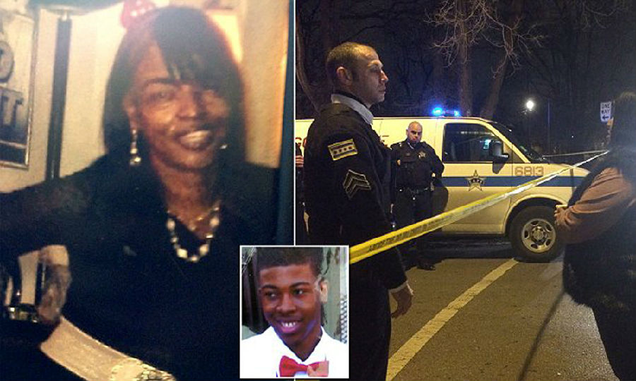 遭芝加哥警察枪杀的莱格里尔（小图）和琼斯（左）.jpg