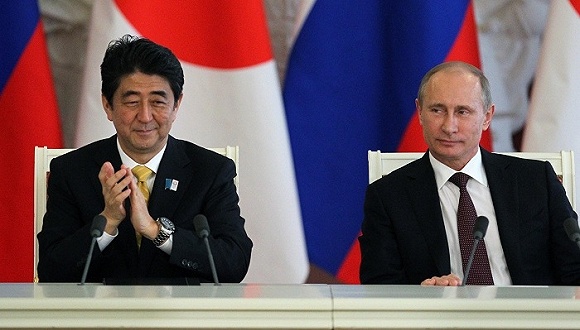 日本首相安倍晋三:想与俄罗斯签订和平协议.jpg