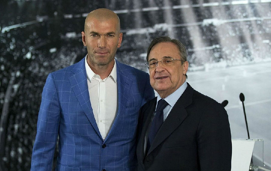 Zidane officially takes the role of Real Madrid’s new coach.jpg