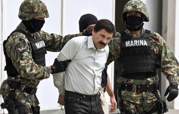 The President of Mexico said that the drug lord Guzman was arrested again after half a year after breaking out of prison .jpg