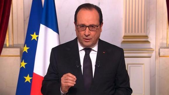 法国总统奥朗德宣布法国经济进入紧急状态