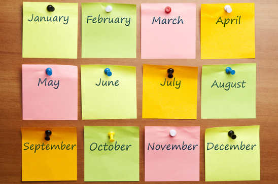 英文中每个月的名称有何来历?