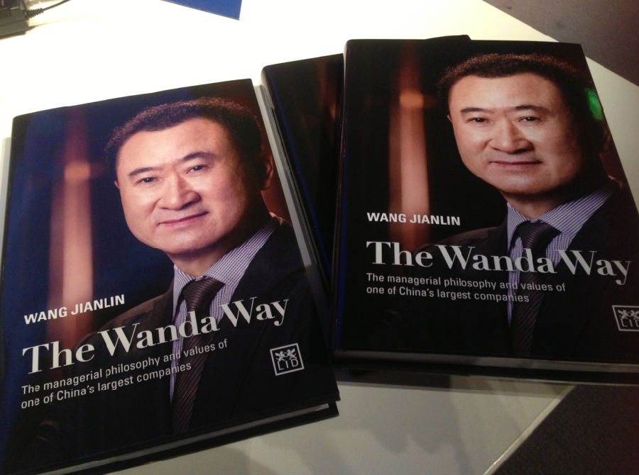 The English version of Wang Jianlin's "Wanda Philosophy" was published in the UK.jpg
