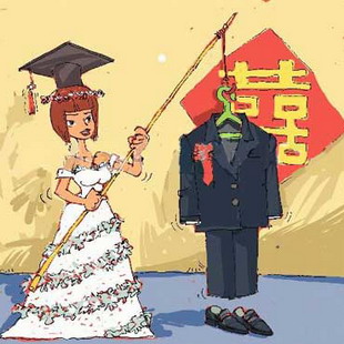 The report shows that women with a high degree of education are most likely to be single in China.jpg