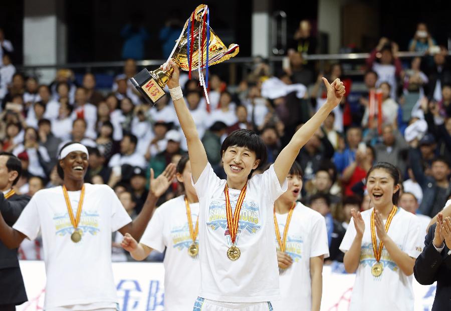时隔四年 北京女篮重新夺取WCBA联赛总冠军