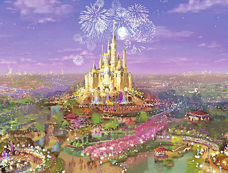 上海迪士尼乐园首次发布园内景致组图