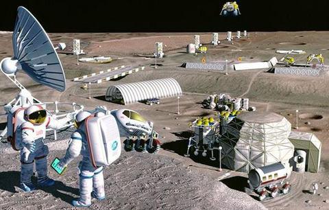 Good news! Moon Village may come true within 20 years! .jpg