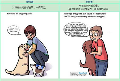 Look at the picture is very different! 7 differences between dog lovers and dog owners.jpg