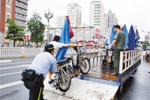 The most strictly prohibited motor power curtailment in Shenzhen’s history has caused serious damage to express delivery companies.jpg