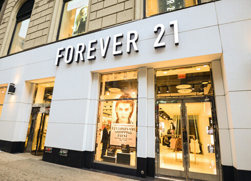 美国时装品牌Forever21旗下Instagram焕然一新