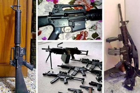 Several major foreign social media have become a black market for arms peddling weapons and supplies.jpg