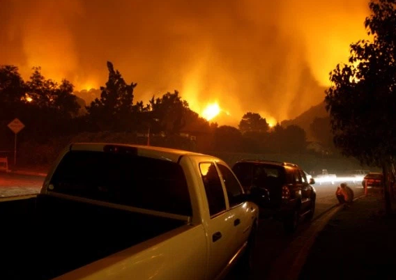 2015—2050年，美国火灾