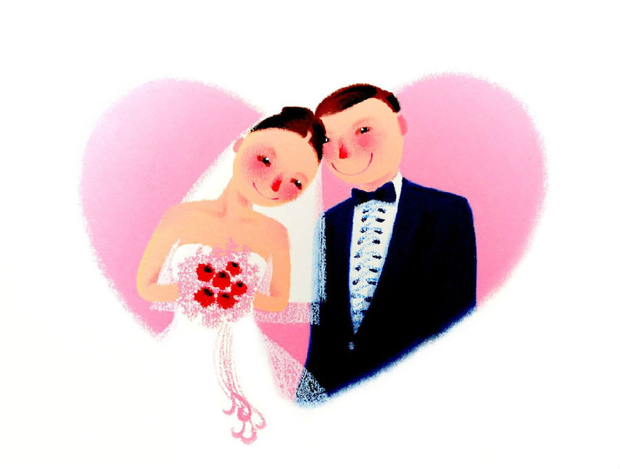 Chinese and English bilingual Chinese folk customs Issue 24: The meaning of marriage.jpg