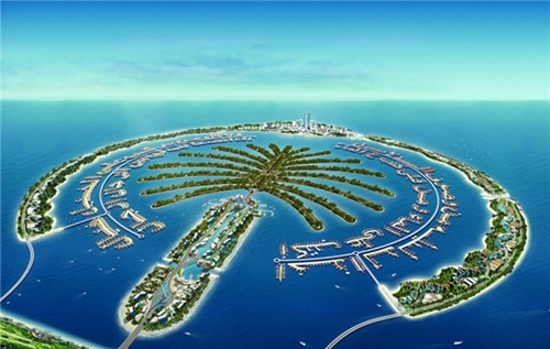 迪拜是一个有人工岛的城市