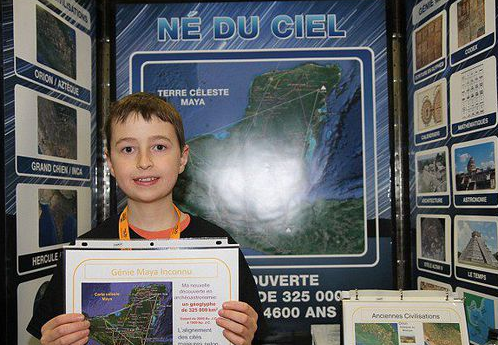 加拿大15岁男孩靠星象图发现失落玛雅古城