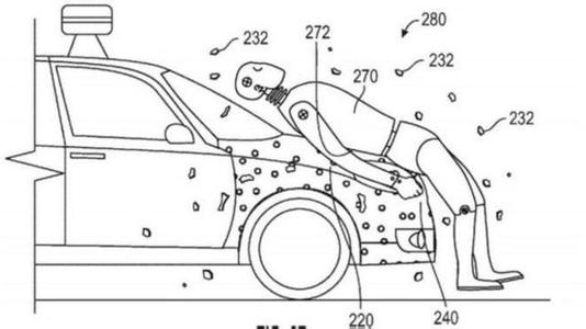 谷歌申报无人汽车新专利 撞人时把人粘在车上