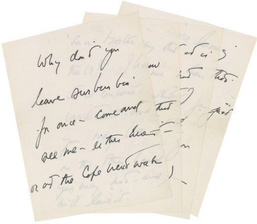 President Kennedy’s love letter will be auctioned online.jpg