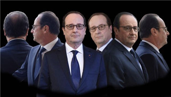 Hollande is deep in the door of a haircut. The queen barber's monthly salary is tens of thousands of euros.jpg