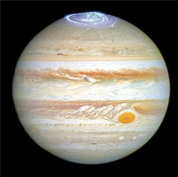 The American Jupiter probe sent back the first photo .jpg