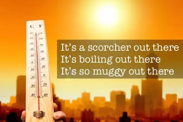 除了hot 你必需知道的天气英语