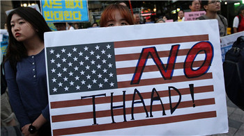 South Korea’s deployment of THAAD to influence major public protests is invalid.jpg