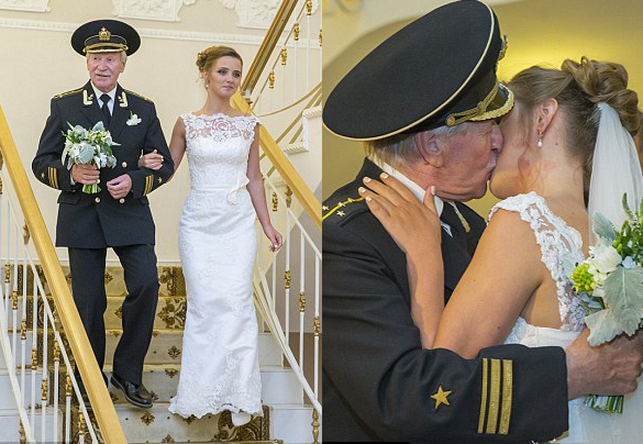 俄罗斯84岁传奇演员迎娶比自己小60岁的女学生!