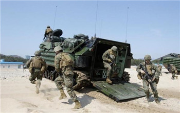 The United States and South Korea started the annual joint military exercise. North Korea reacted strongly.jpg