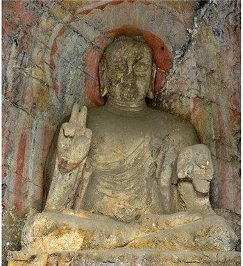 Two thousand years ago, the Chinese Buddha statues have already begun to fight against the war.jpg
