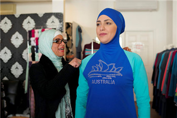After the ban, Burkini swimwear has become more popular.jpg