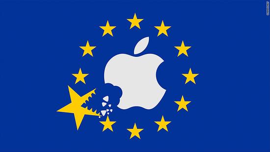 欧盟裁定苹果公司欠爱尔兰145亿美元的税款
