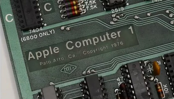 乔布斯制造的Apple I拍卖 81.5万美元成交