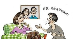 The report shows that 60% of families in my country are in charge of finances.jpg