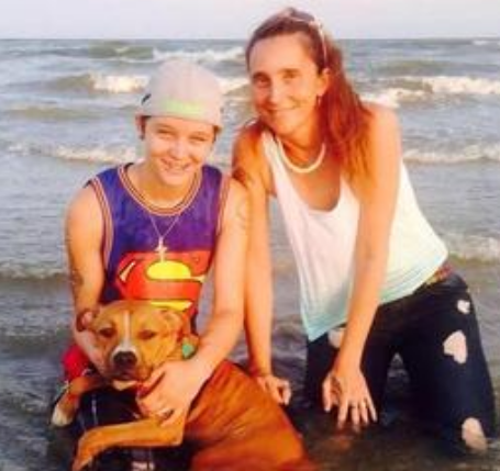 The US mother and daughter were accused of incest and married their son eight years ago.jpg