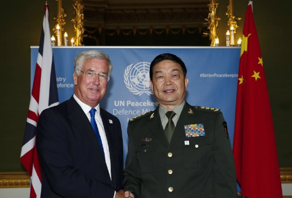 Chang Wanquan meets with the British Secretary of Defense. The Sino-British military relations have achieved a qualitative leap.jpg