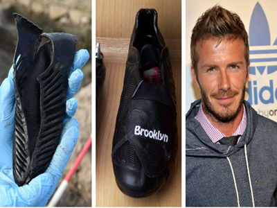 The Roman slippers more than 2000 years ago are exactly the same as Beckham's sneakers.jpg