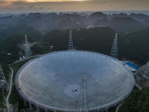 我国正式启用全球最大单口径射电望远镜